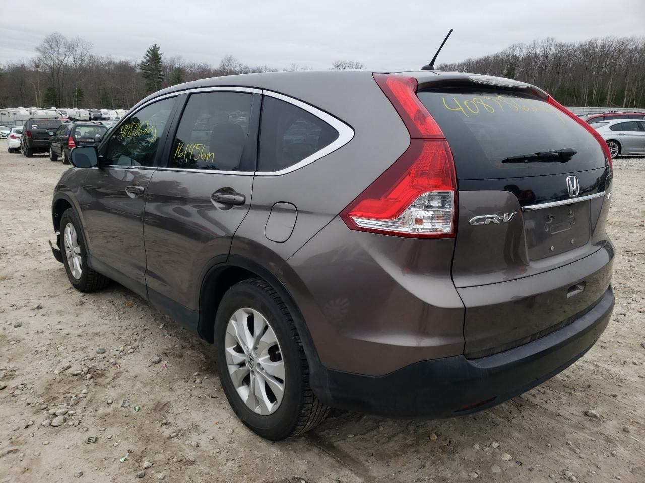 Photo 3 from auction – 2012 HONDA CR-V EX with VIN 5J6RM4H50CL054236
