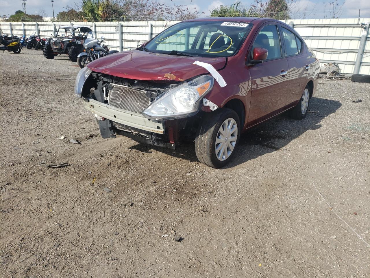 Photo 2 from auction – 2019 NISSAN VERSA S with VIN 3N1CN7AP3KL876895