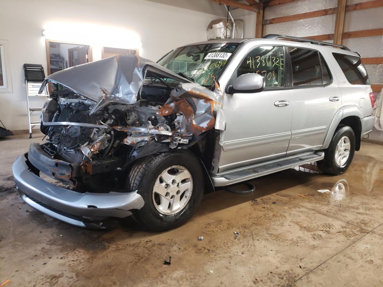Photo 2 from auction – 2002 TOYOTA SEQUOIA LI with VIN 5TDBT48A22S070653