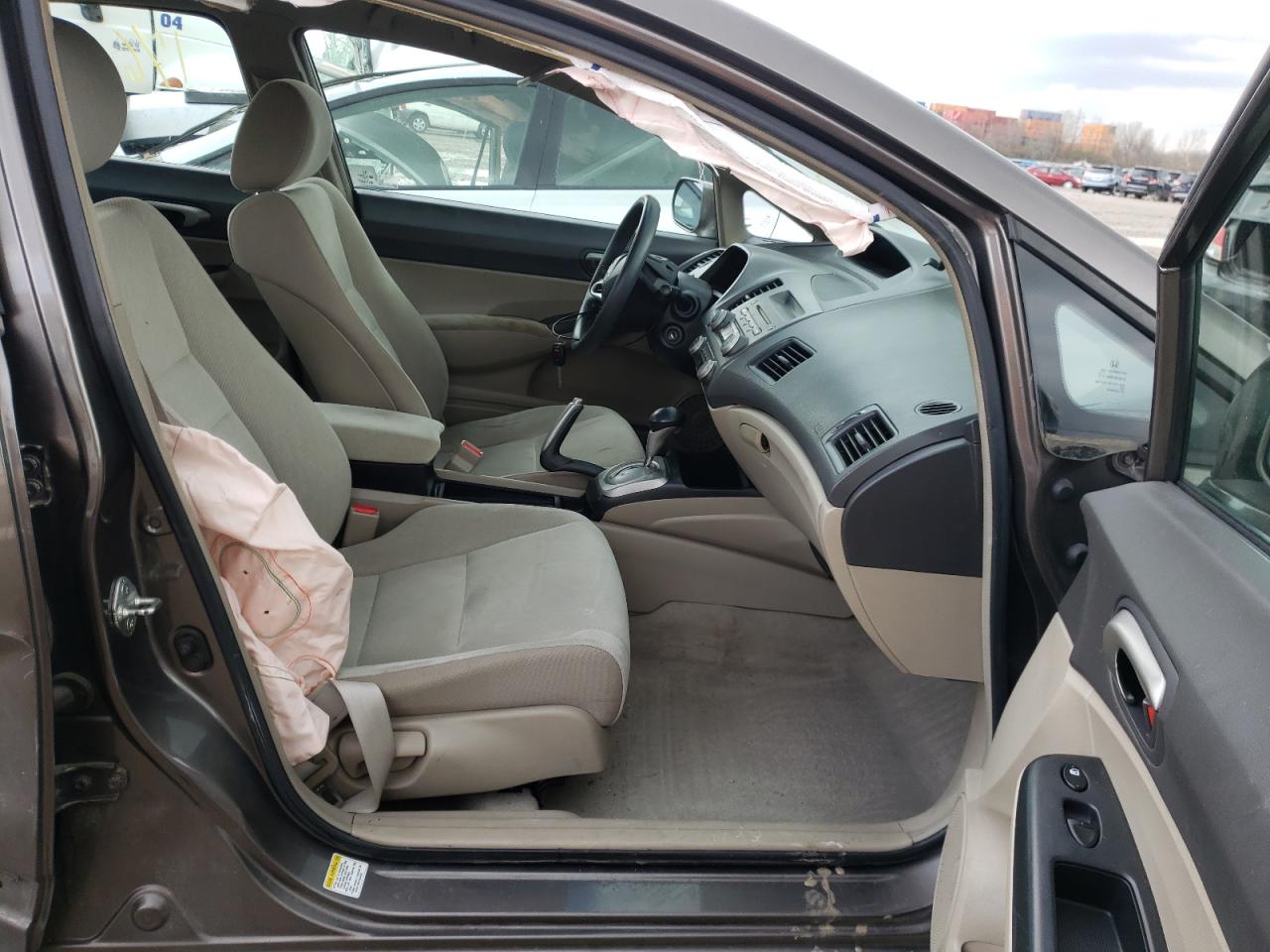 Photo 5 from auction – 2009 HONDA CIVIC with VIN 19XFA16559E042345