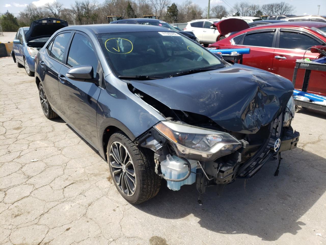 TOYOTA COROLLA L 2015 with VIN 2T1BURHE8FC328475 - Photo from auction