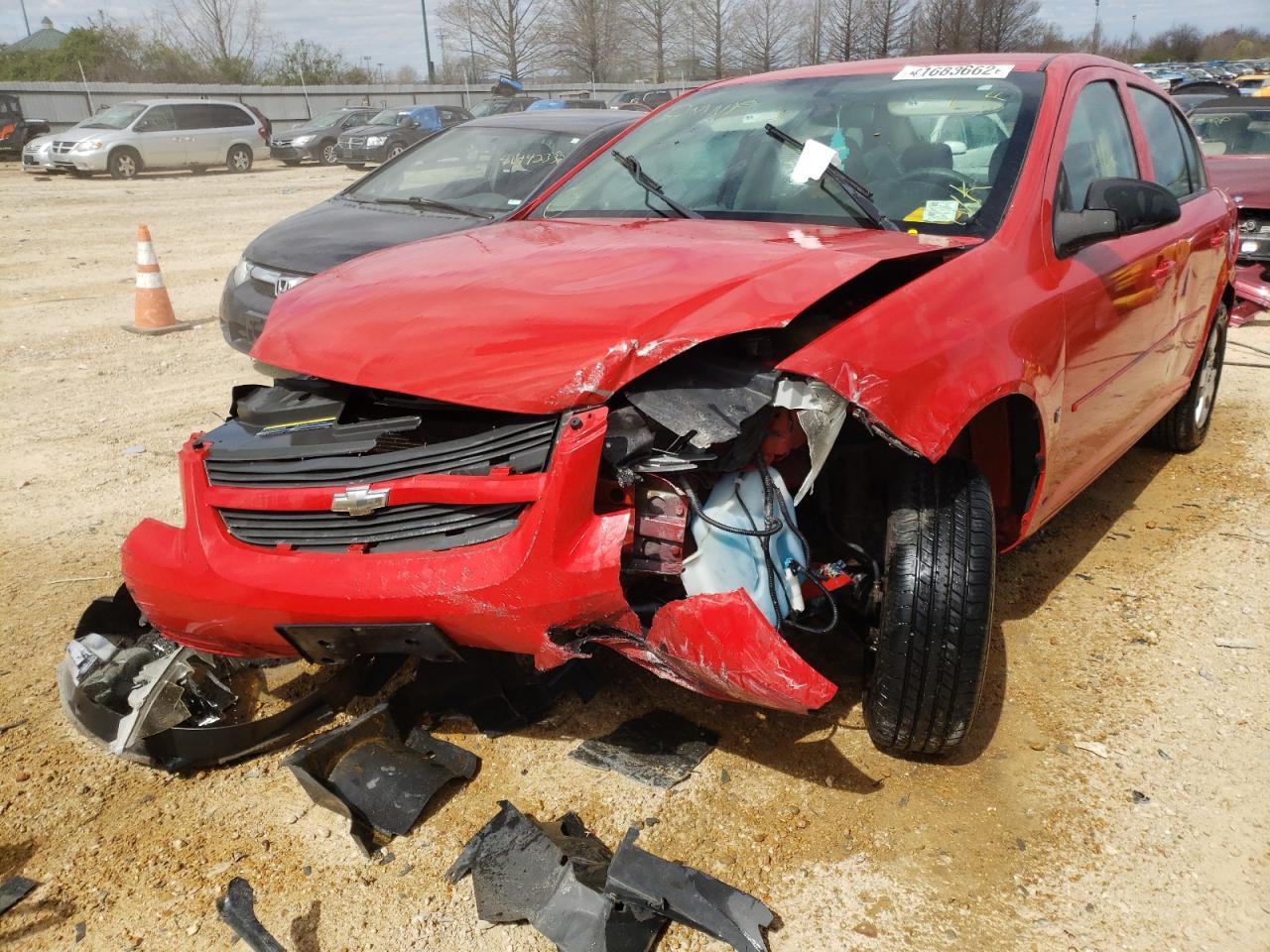 Photo 2 from auction – 2008 CHEVROLET COBALT LS with VIN 1G1AK58F987301107