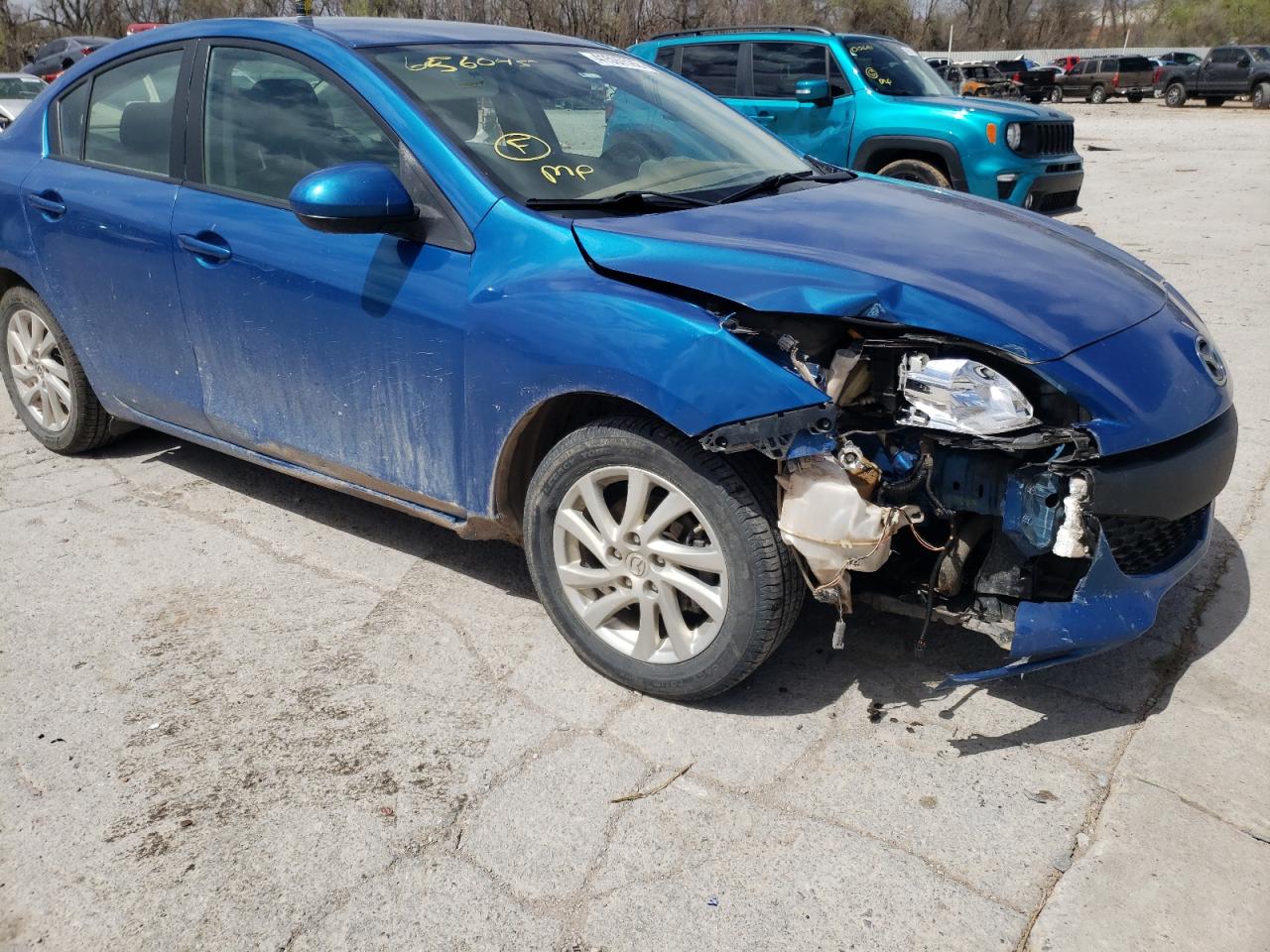 Photo 9 from auction – 2012 MAZDA 3 I with VIN JM1BL1V79C1656045