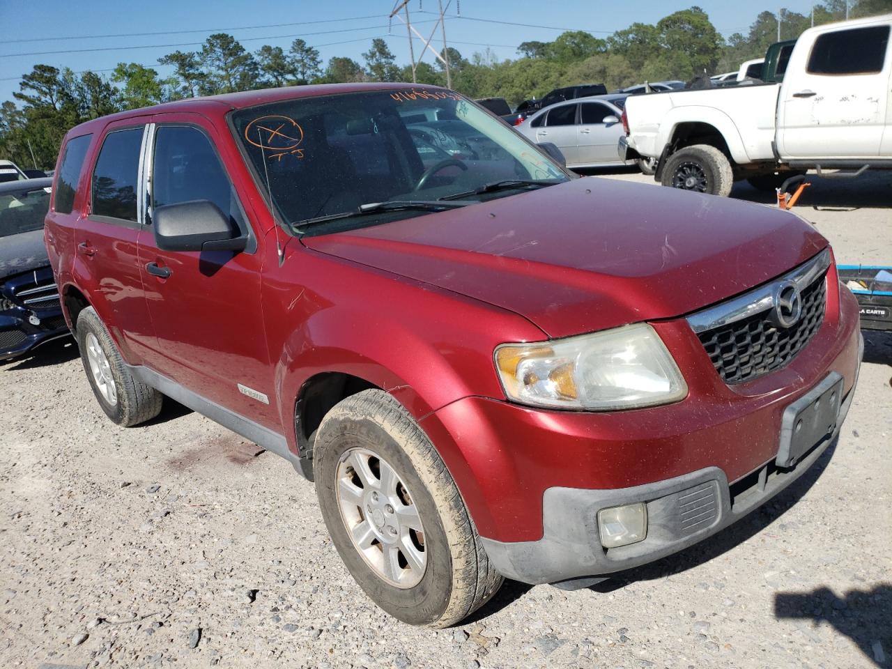 MAZDA TRIBUTE I 2008 with VIN 4F2CZ02Z48KM06796 - Photo from auction