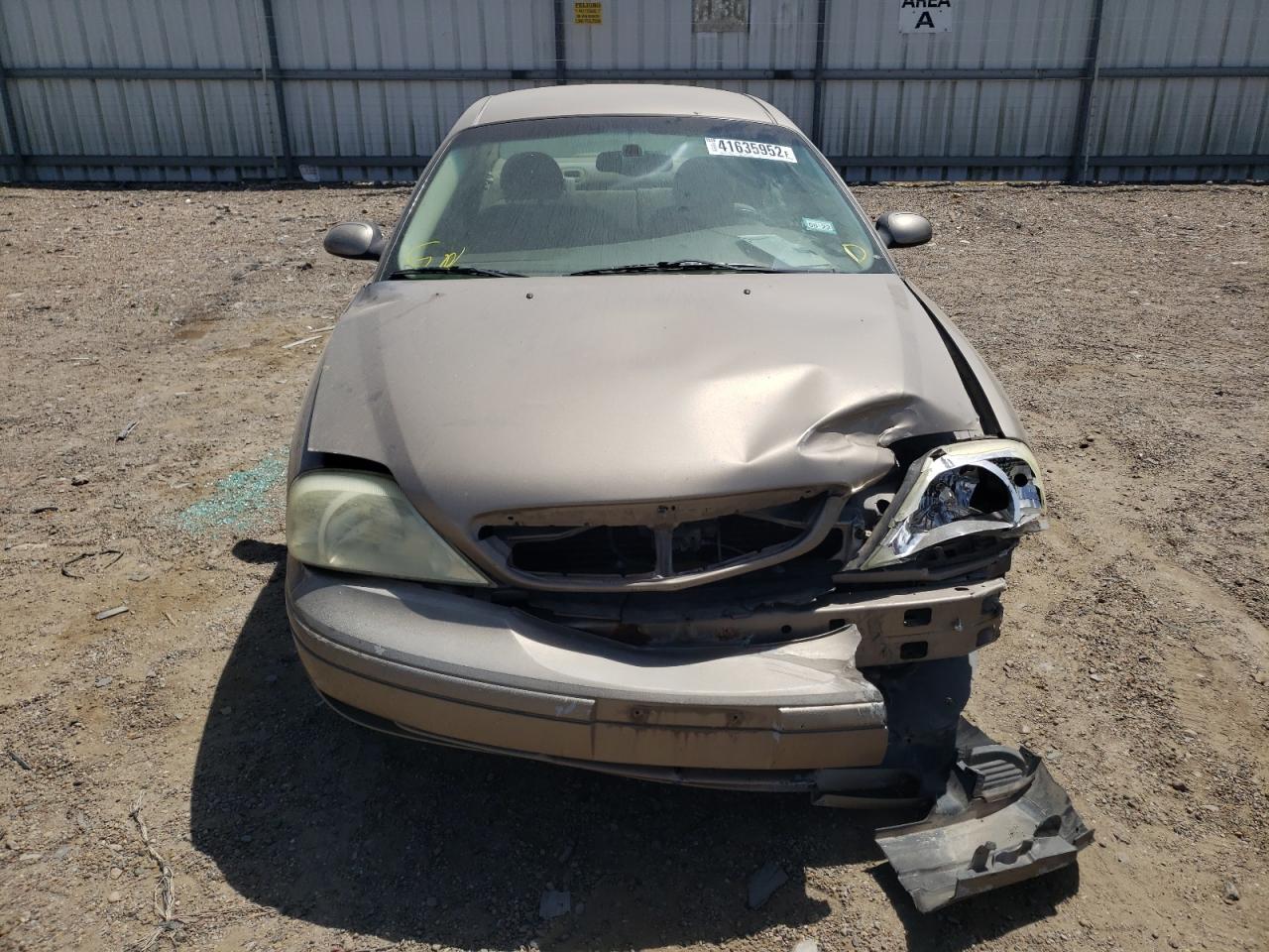 Photo 7 from auction – 2002 MERCURY SABLE GS with VIN 1MEFM50U62G632248