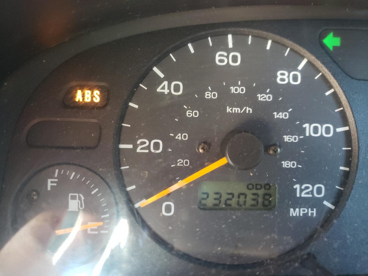 Photo 8 from auction – 2000 SUBARU FORESTER L with VIN JF1SF6359YH731689