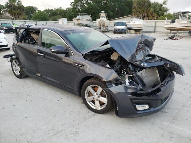 KIA OPTIMA LX 2015 with VIN 5XXGM4A72FG447782 - Photo from auction