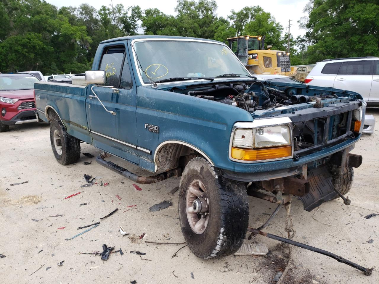 FORD F250 1995 with VIN 2FTHF26H0SCA76937 - Photo from auction