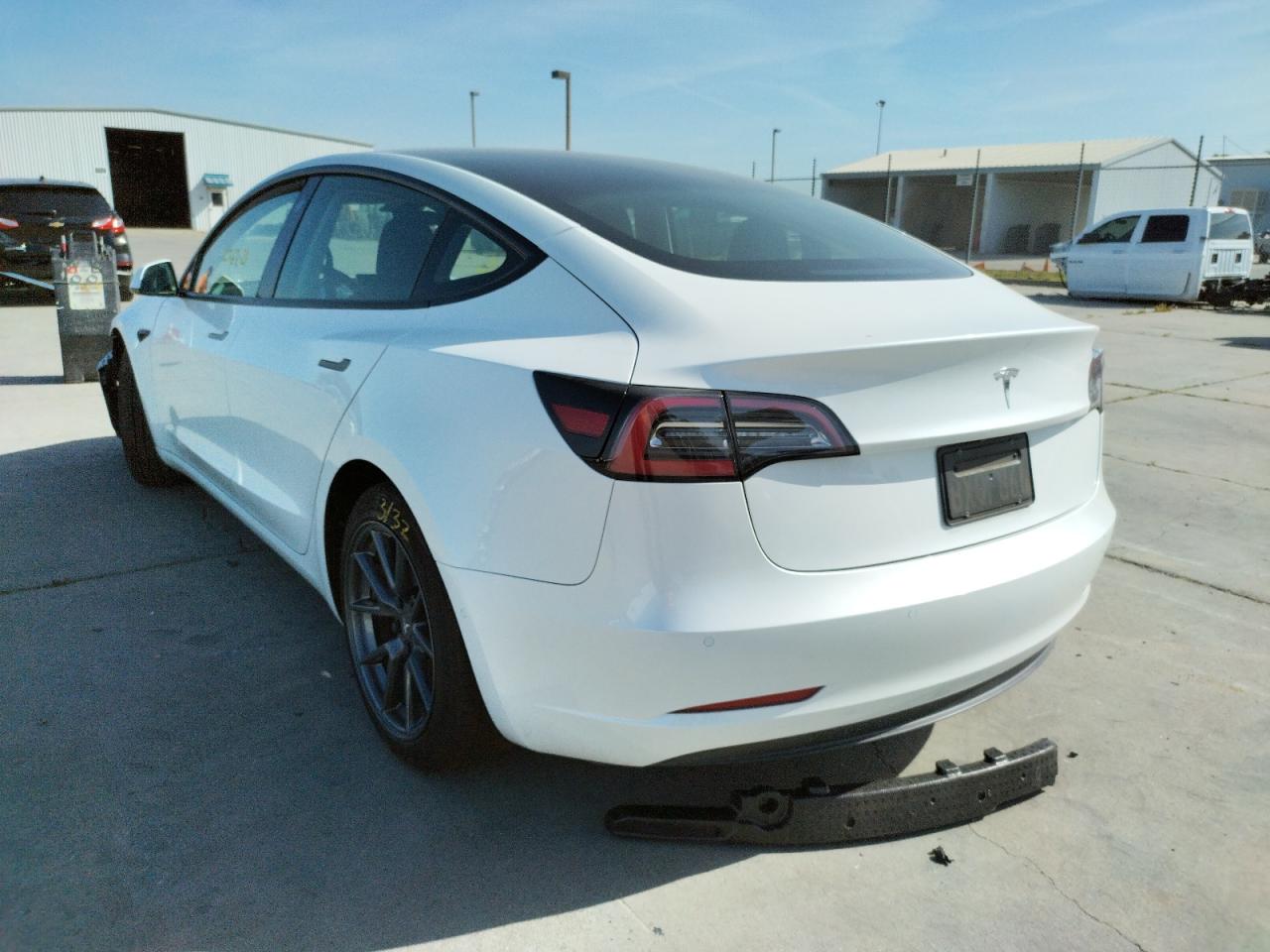Photo 3 from auction – 2021 TESLA MODEL 3 with VIN 5YJ3E1EAXMF027266
