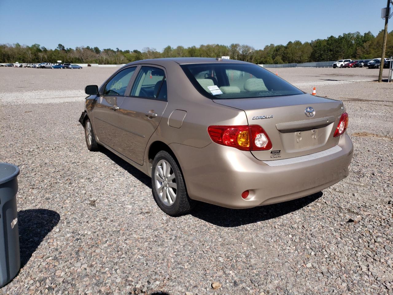 Photo 3 from auction – 2009 TOYOTA COROLLA BA with VIN 2T1BU40E09C118603