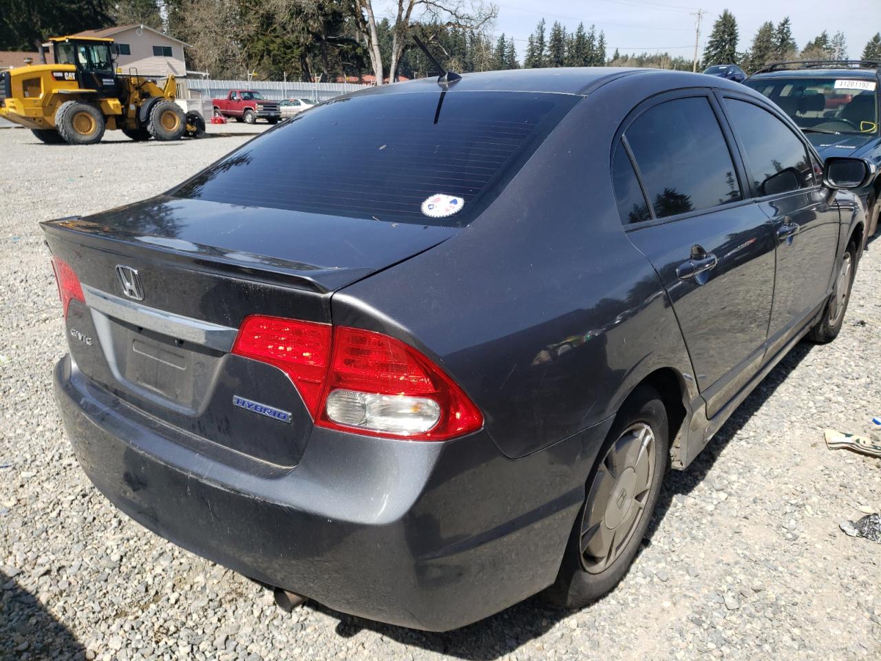 Photo 4 from auction – 2010 HONDA CIVIC HYBR with VIN JHMFA3F29AS006370