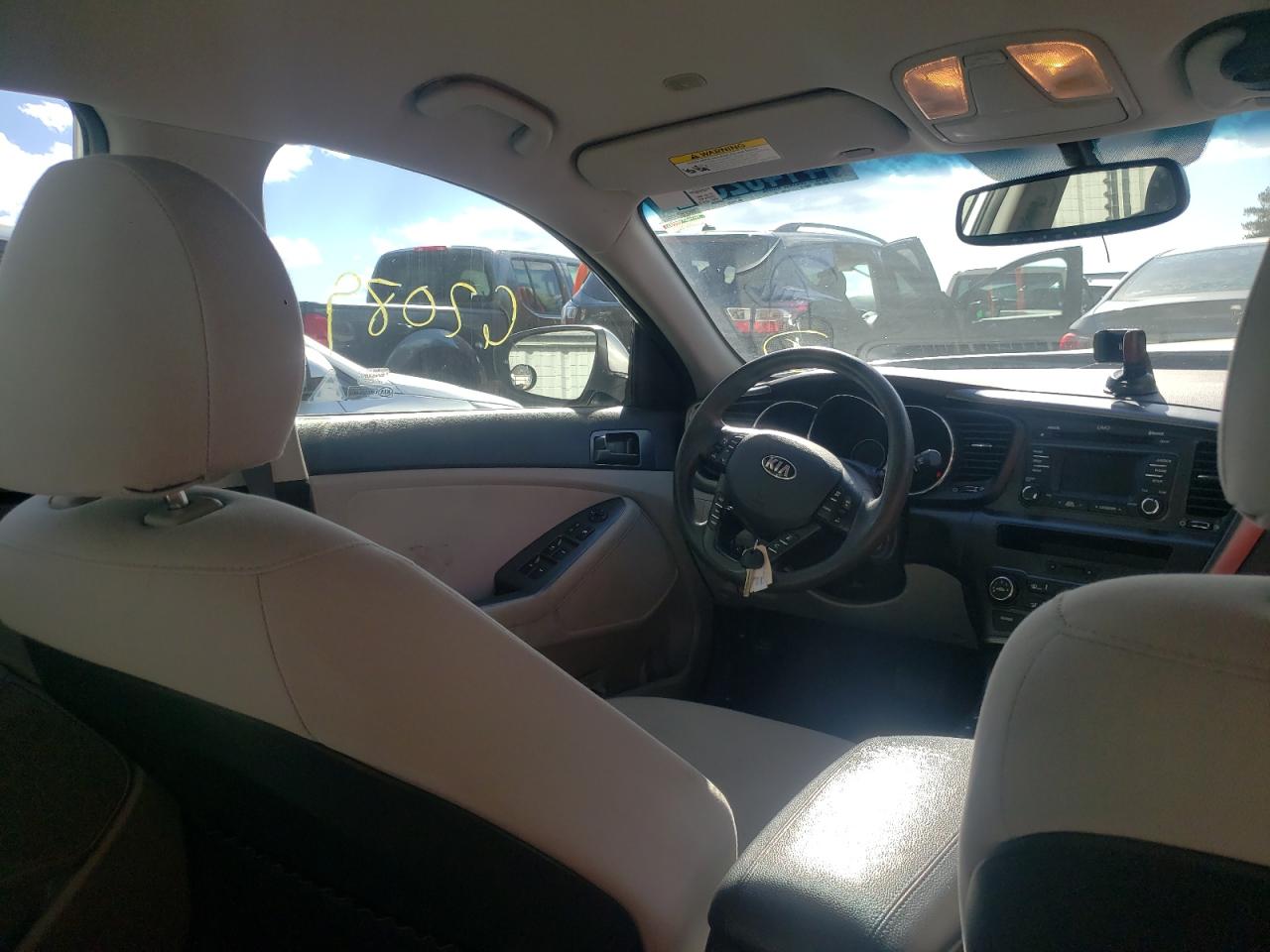 Photo 9 from auction – 2013 KIA OPTIMA LX with VIN KNAGM4A75D5399533