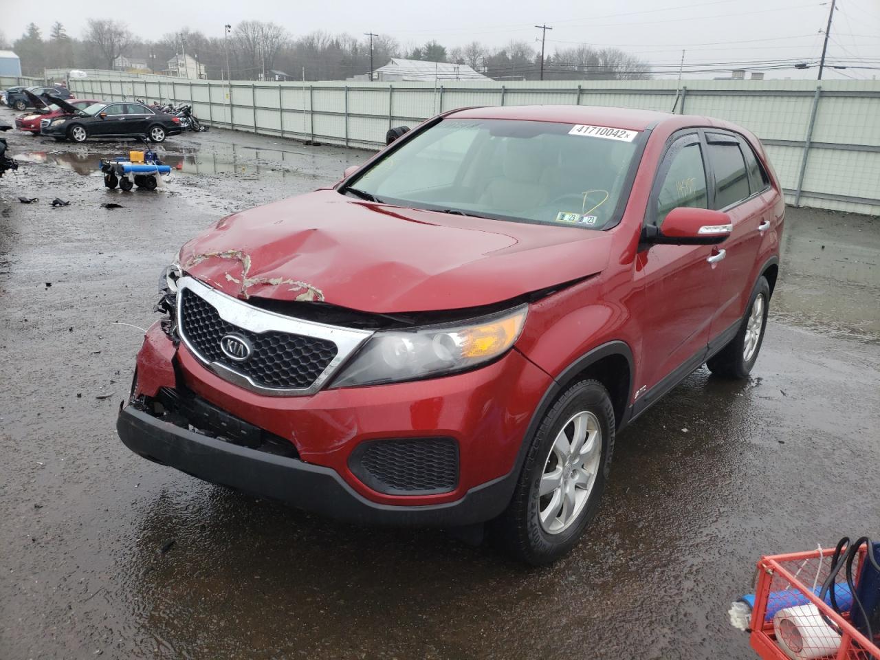 Photo 2 from auction – 2011 KIA SORENTO BA with VIN 5XYKTCA11BG009943