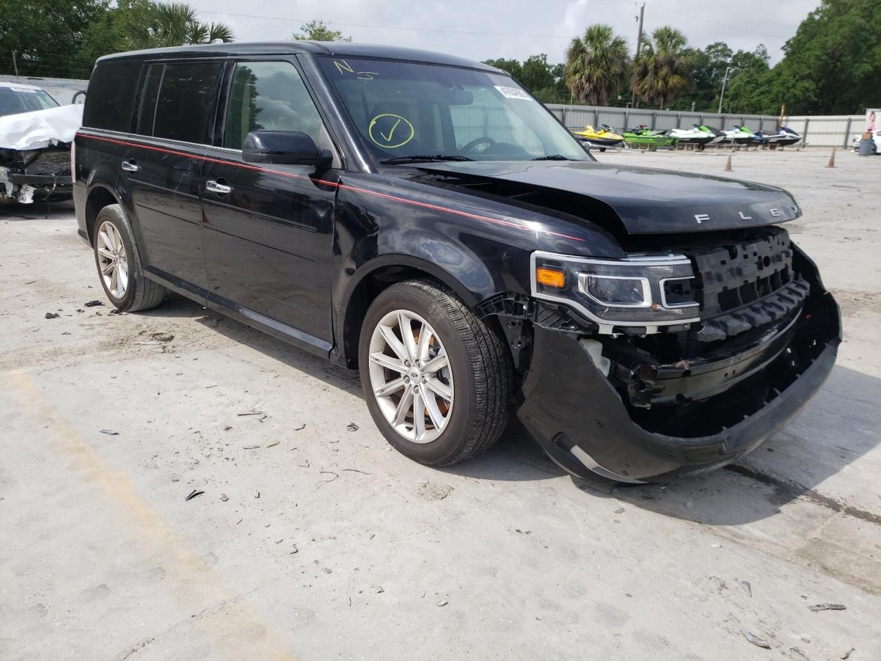 FORD FLEX LIMIT 2019 with VIN 2FMGK5D87KBA13640 - Photo from auction