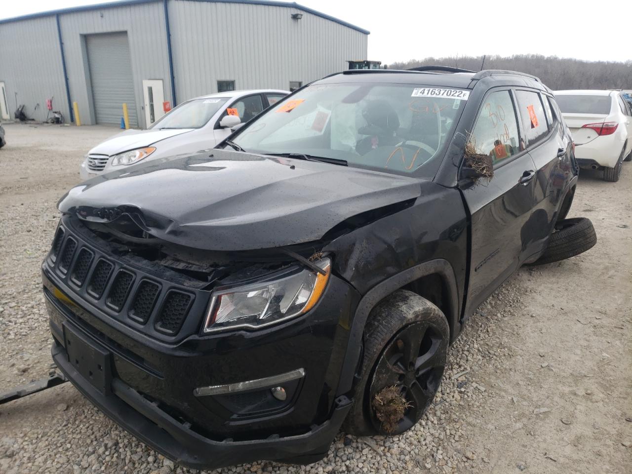 Photo 2 from auction – 2020 JEEP COMPASS LA with VIN 3C4NJDBB3LT258271