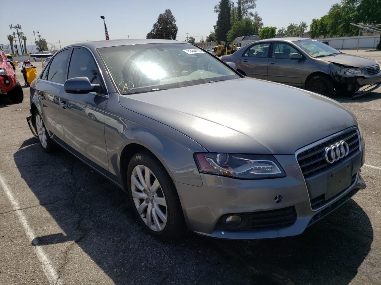 AUDI A4 2012 with VIN WAUAFAFL1CN017002 - Photo from auction