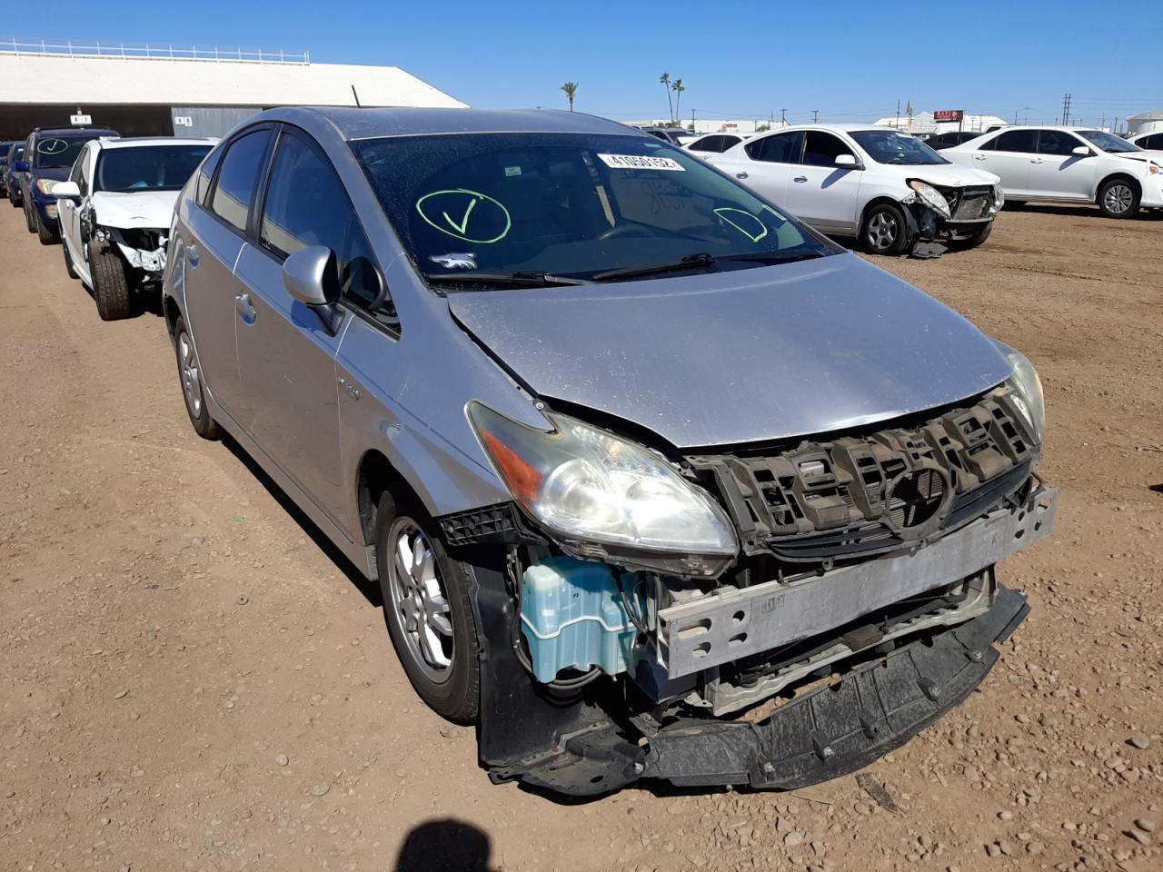 TOYOTA PRIUS 2010 with VIN JTDKN3DU2A0031230 - Photo from auction