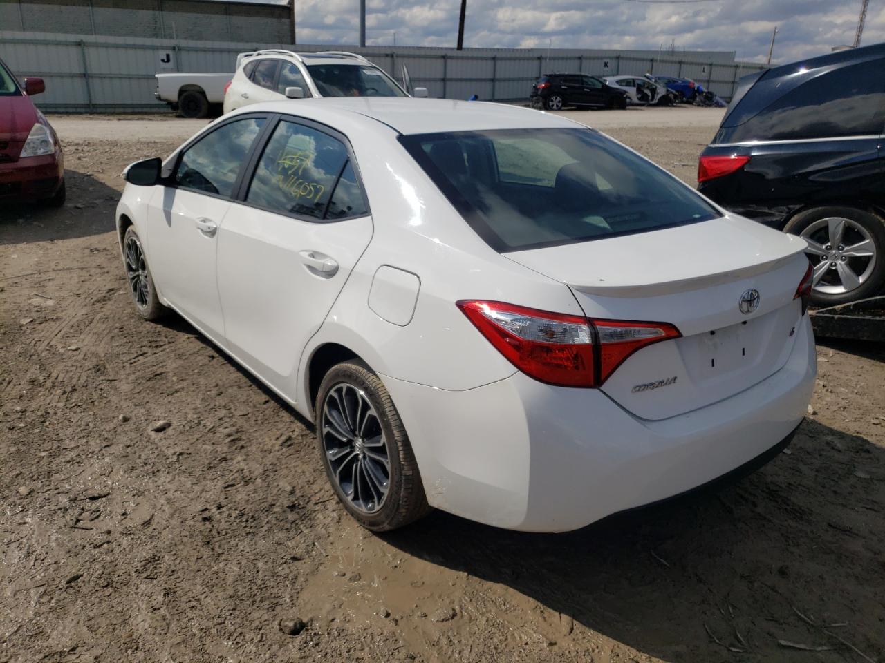 Photo 3 from auction – 2015 TOYOTA COROLLA L with VIN 2T1BURHE9FC444140