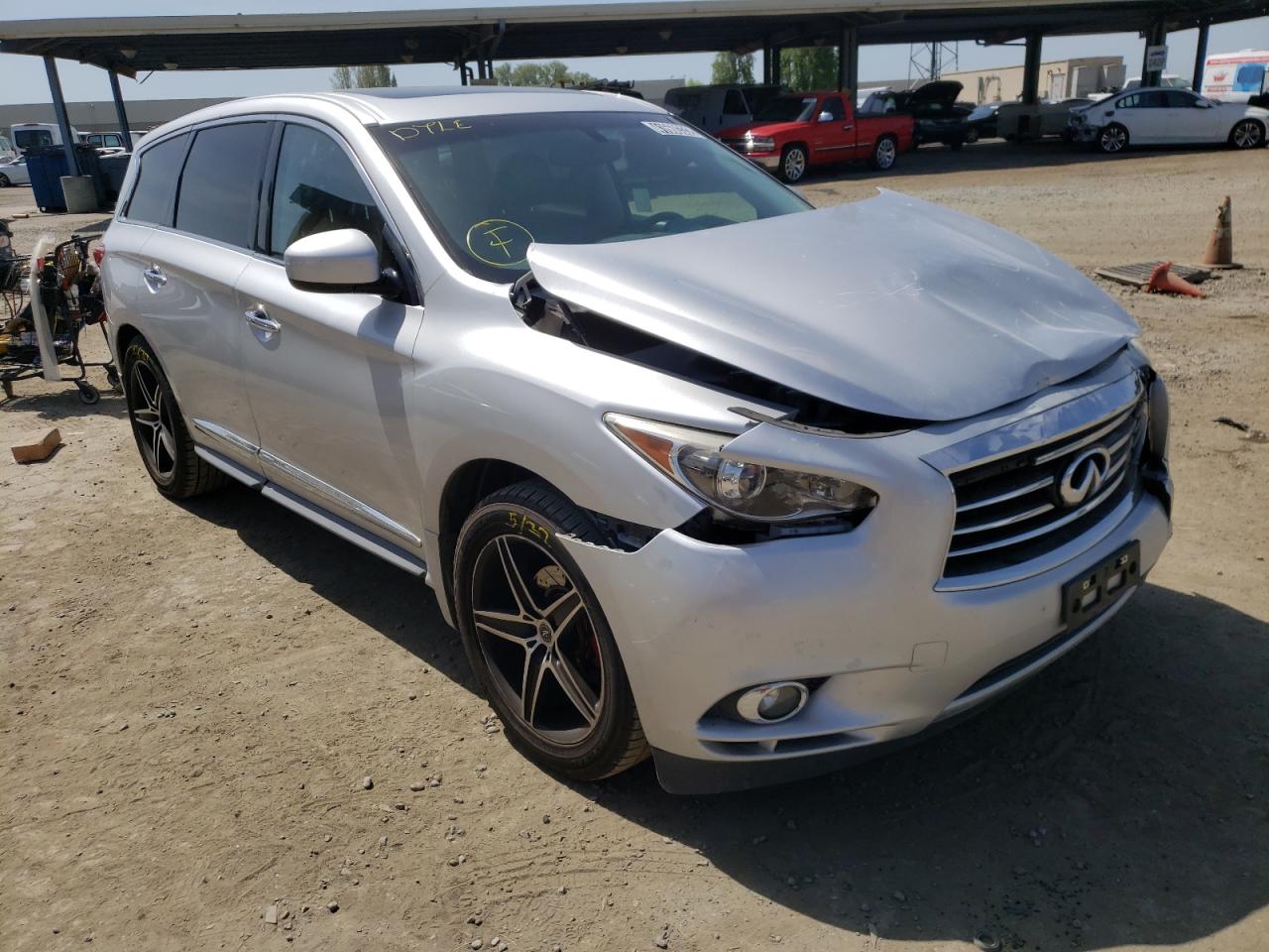 INFINITI QX60 2014 with VIN 5N1AL0MN9EC521592 - Photo from auction