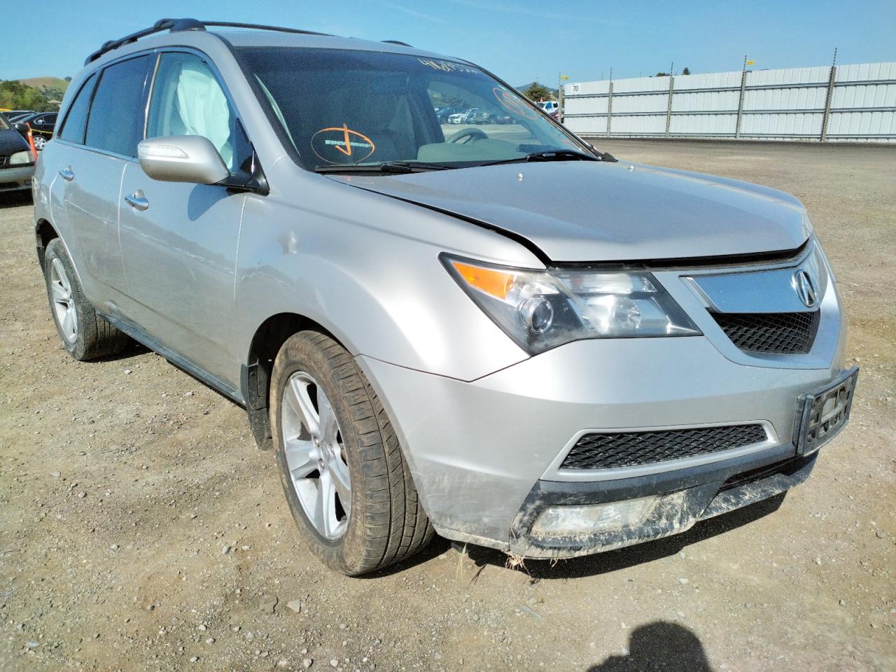 ACURA MDX TECHNO 2010 with VIN 2HNYD2H67AH511174 - Photo from auction