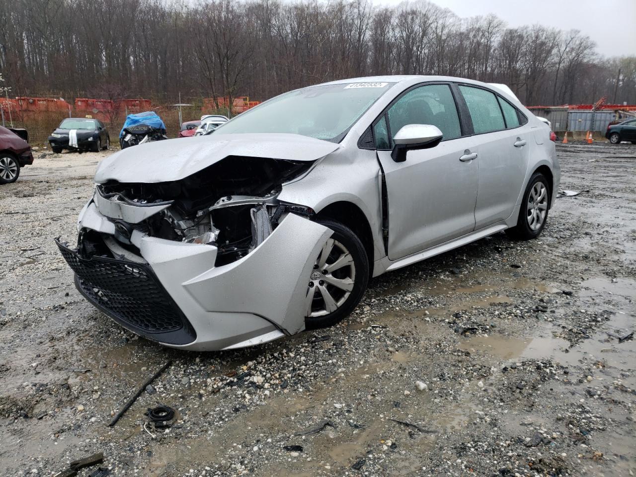 Photo 2 from auction – 2020 TOYOTA COROLLA LE with VIN 5YFEPRAE6LP088949