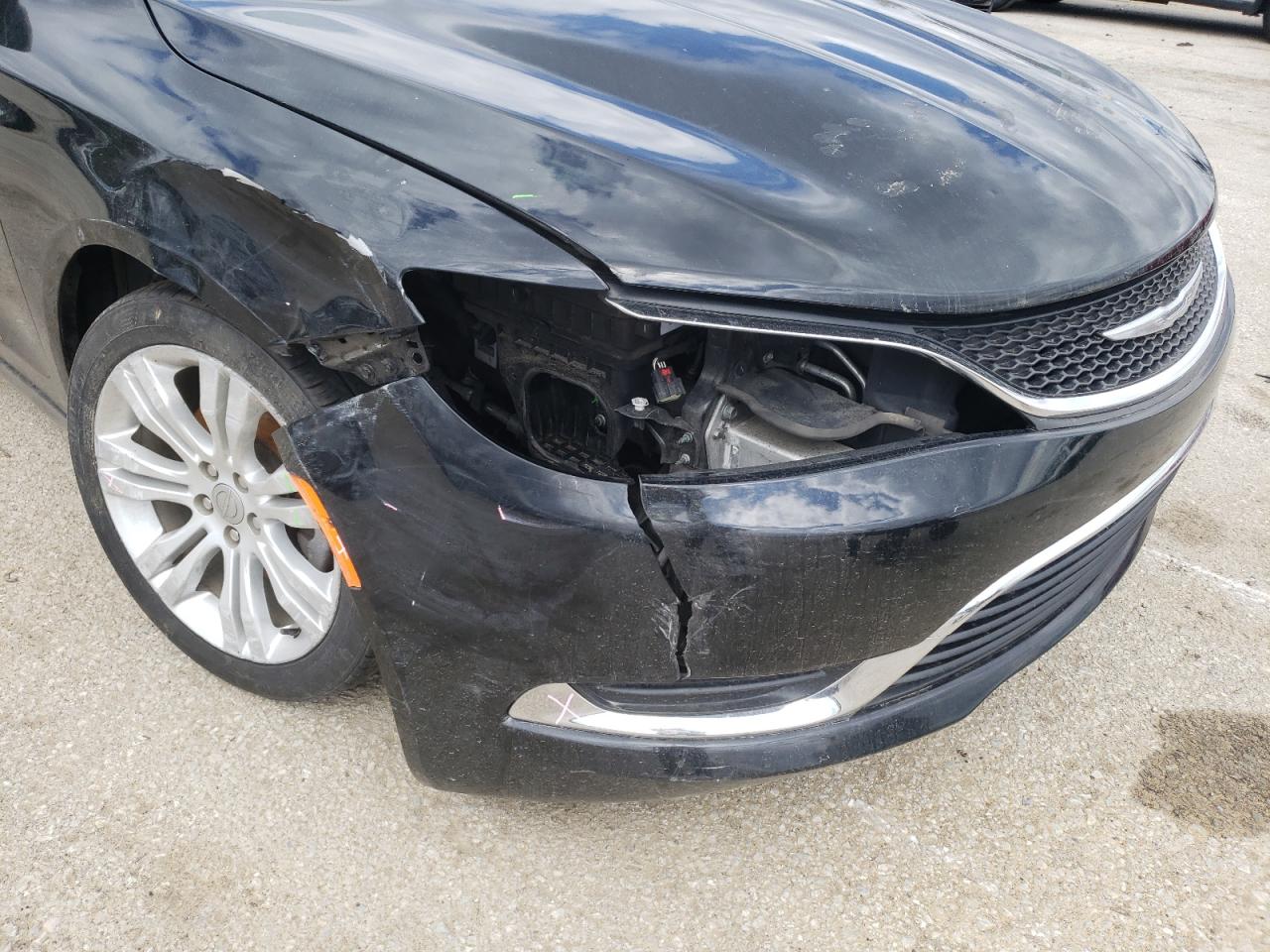 Photo 9 from auction – 2015 CHRYSLER 200 LIMITE with VIN 1C3CCCAB0FN556234