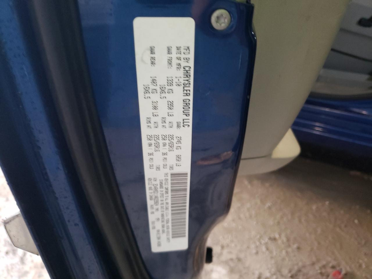 Photo 10 from auction – 2010 DODGE GRAND CARA with VIN 2D4RN5D11AR229824