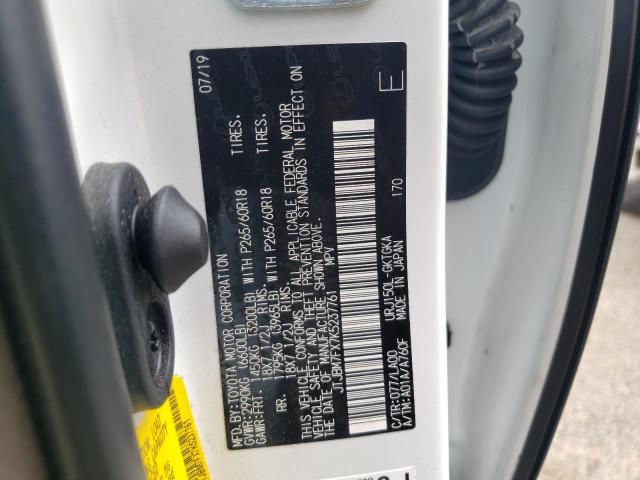 Photo 10 from auction – 2019 LEXUS GX 460 with VIN JTJBM7FX7K5237761