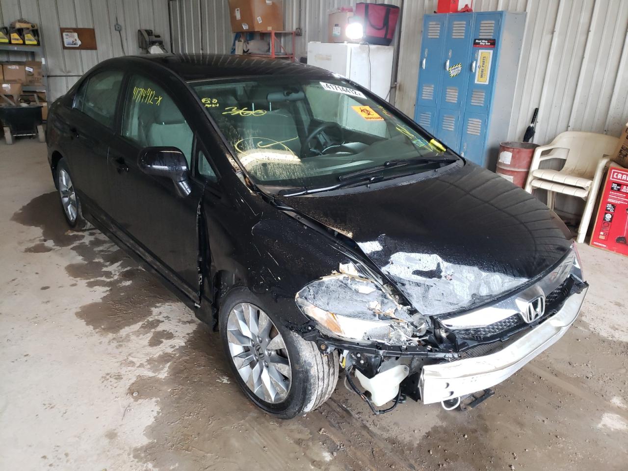 HONDA CIVIC EX 2010 with VIN 2HGFA1F88AH519631 - Photo from auction