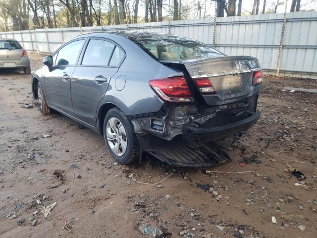 Photo 3 from auction – 2013 HONDA CIVIC LX with VIN 19XFB2F51DE093403