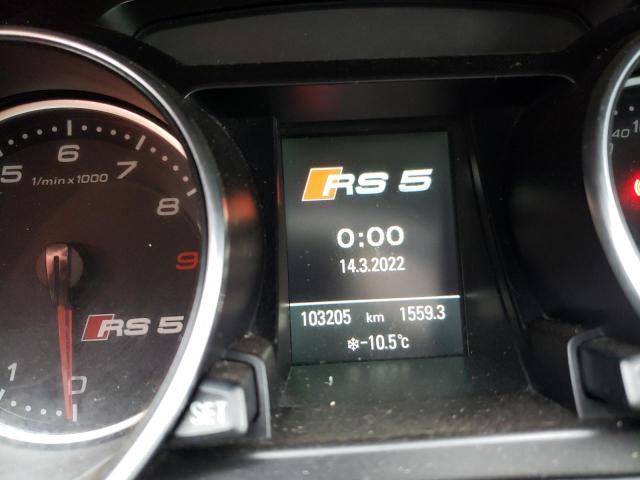 Photo 8 from auction – 2013 AUDI RS5 with VIN WUAC6BFR9DA901108