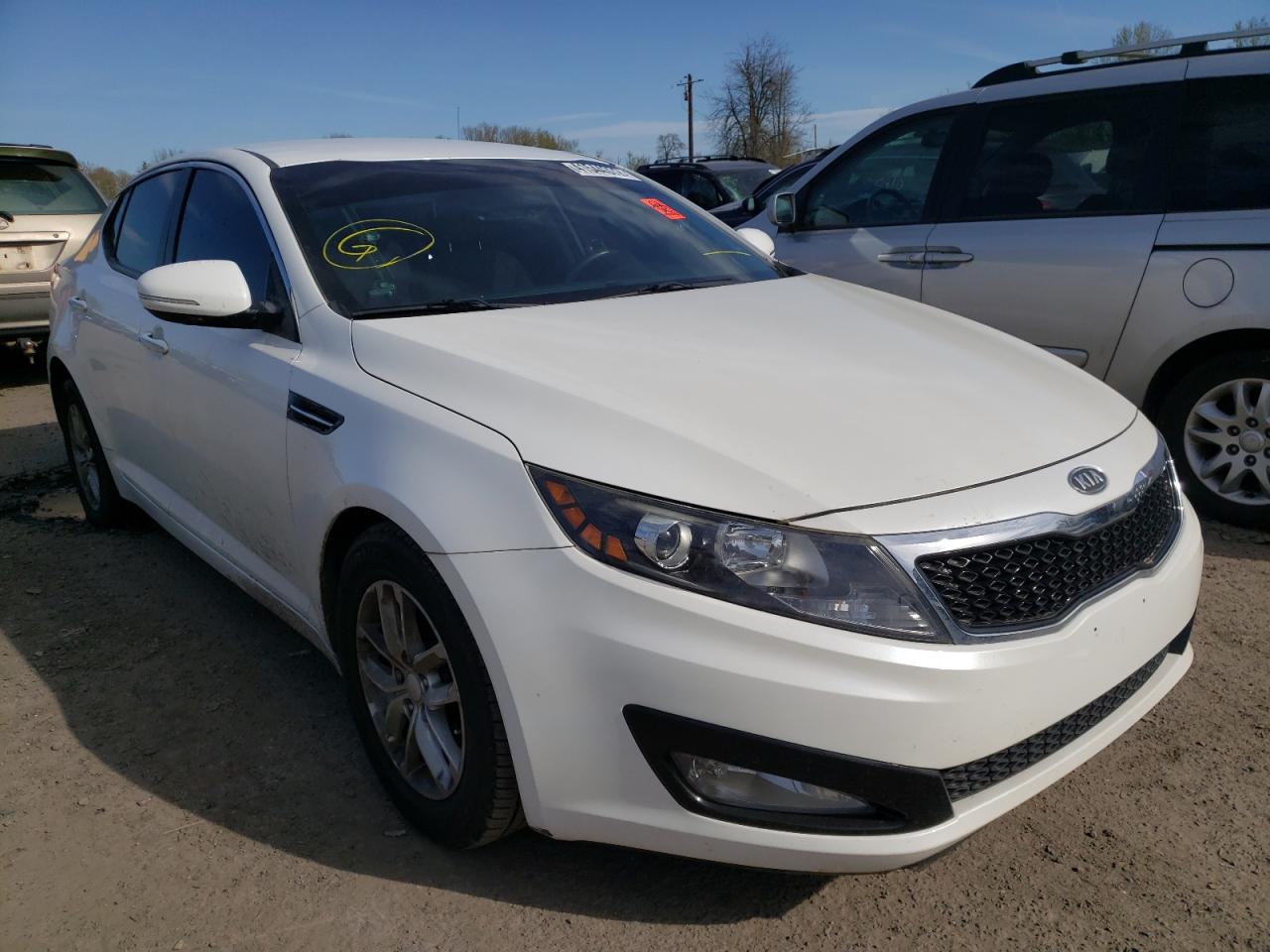 KIA OPTIMA LX 2012 with VIN 5XXGM4A7XCG035010 - Photo from auction