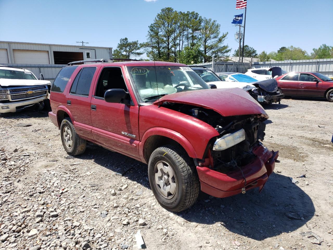 CHEVROLET BLAZER 2003 with VIN 1GNDT13X23K179908 - Photo from auction