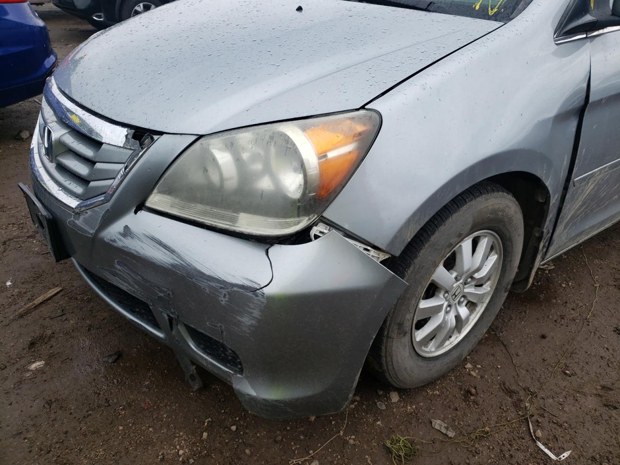 Photo 9 from auction – 2009 HONDA ODYSSEY EX with VIN 5FNRL38789B005351