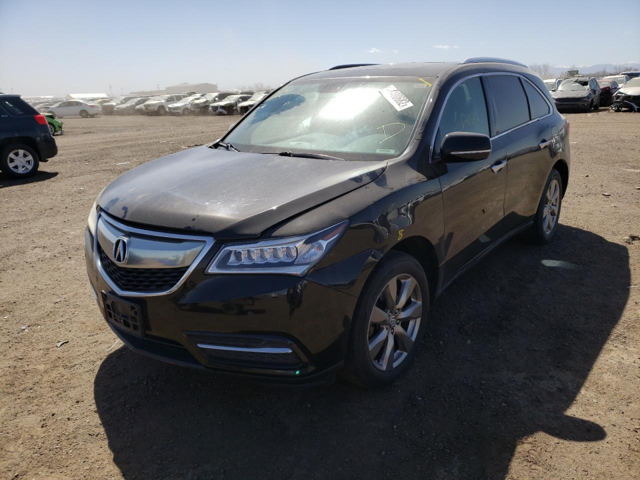 Photo 2 from auction – 2014 ACURA MDX ADVANC with VIN 5FRYD4H89EB020568