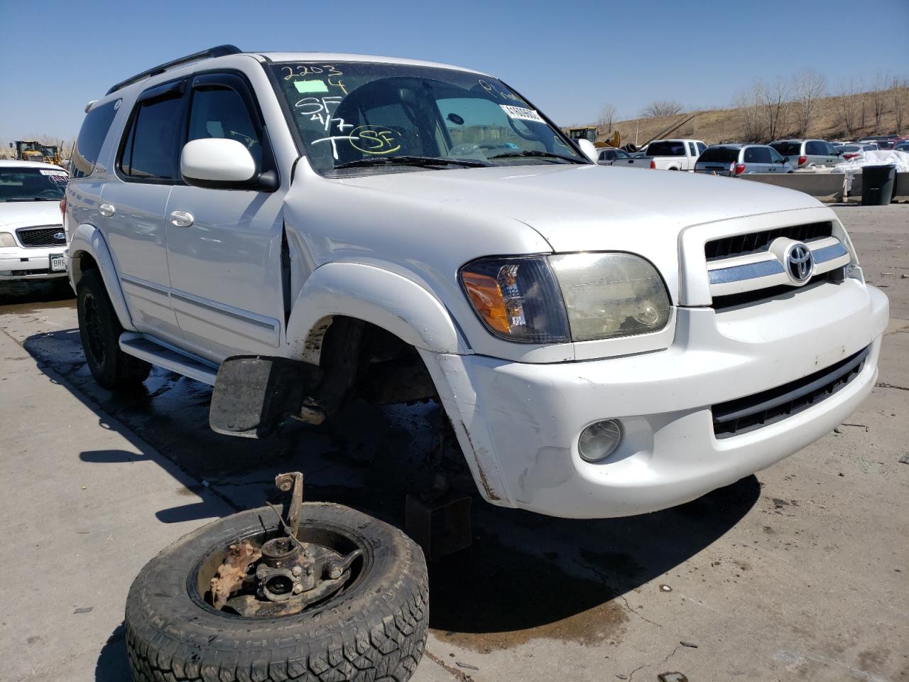 TOYOTA SEQUOIA LI 2005 with VIN 5TDBT48A65S250187 - Photo from auction