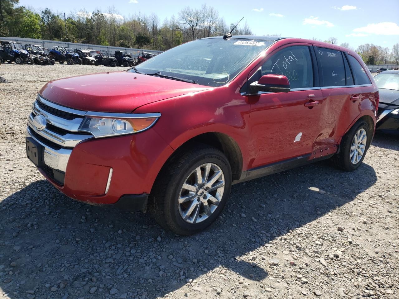 Photo 2 from auction – 2012 FORD EDGE LIMIT with VIN 2FMDK4KCXCBA52101