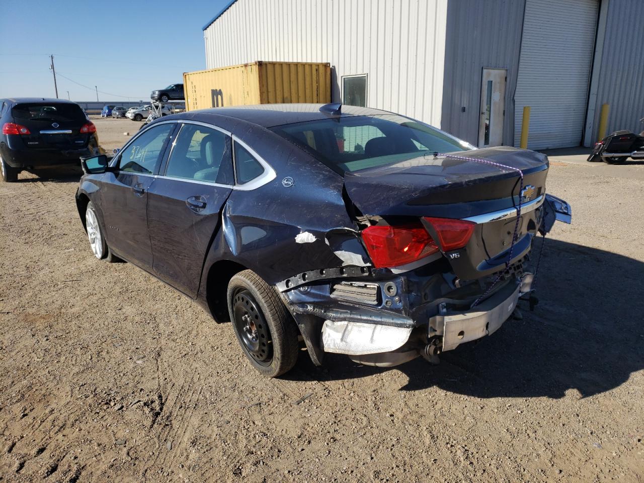 Photo 3 from auction – 2017 CHEVROLET IMPALA LT with VIN 2G1105S33H9160795