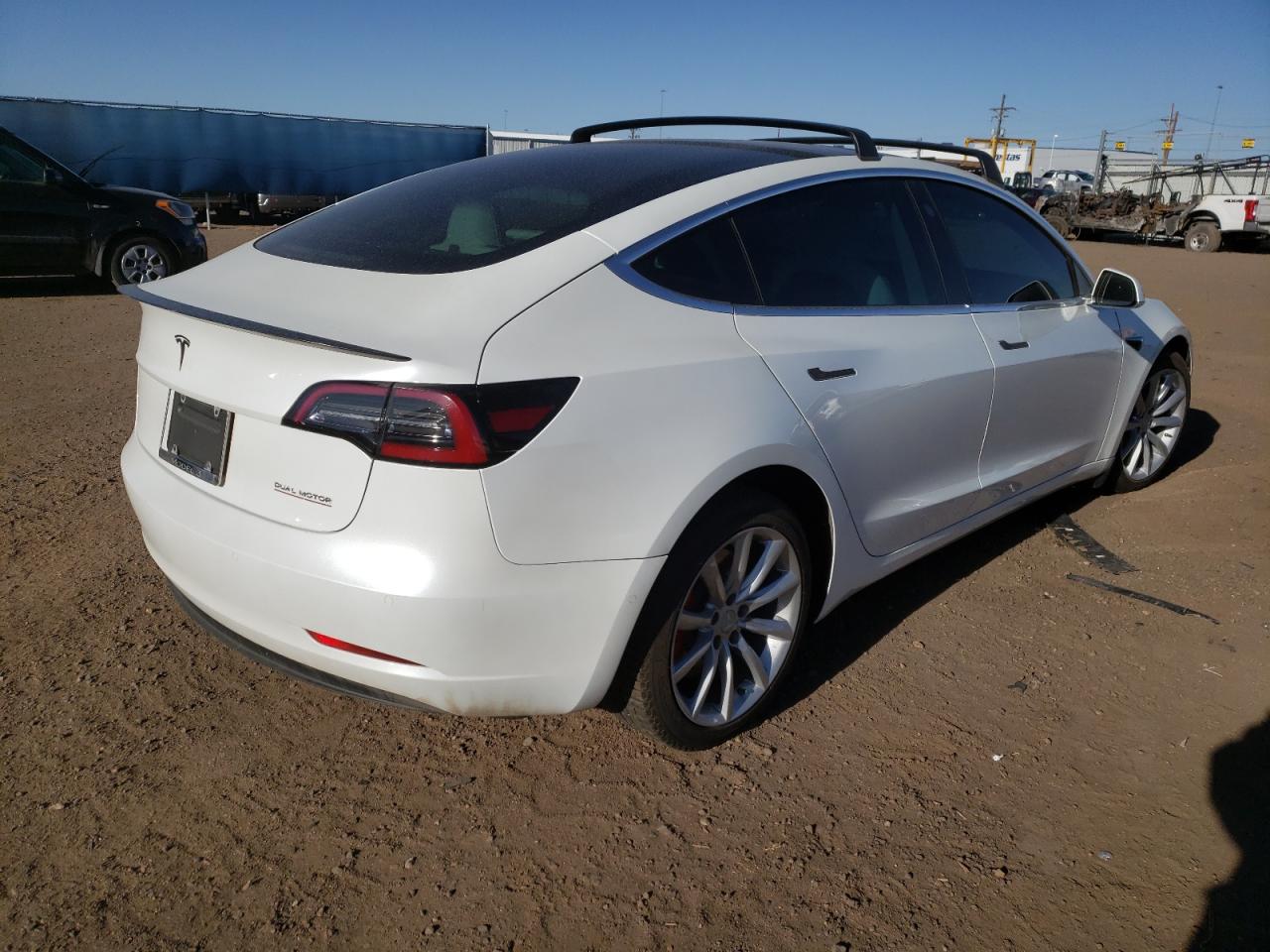 Photo 4 from auction – 2020 TESLA MODEL 3 with VIN 5YJ3E1EC3LF603568