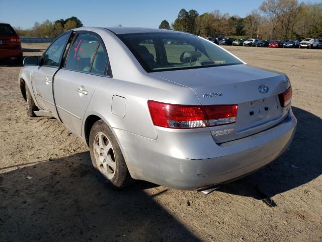 Photo 3 from auction – 2006 HYUNDAI SONATA GLS with VIN 5NPEU46F96H098437
