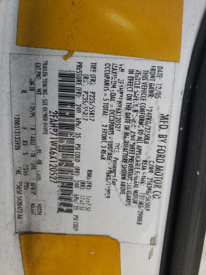 Photo 10 from auction – 2008 FORD CROWN VICT with VIN 2FAFP71V08X154770