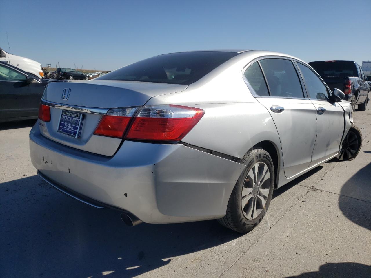 Photo 4 from auction – 2014 HONDA ACCORD LX with VIN 1HGCR2F36EA072680