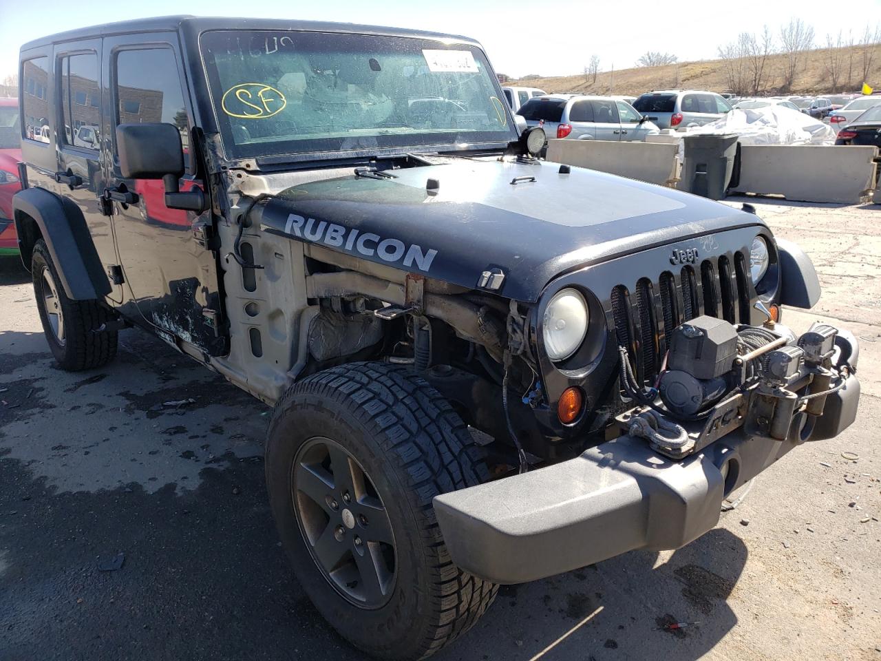 JEEP WRANGLER U 2011 with VIN 1J4HA6H12BL579701 - Photo from auction