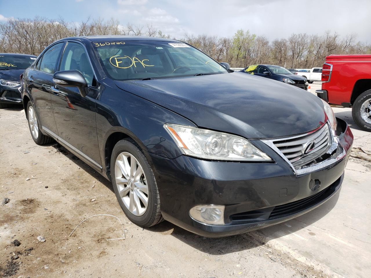LEXUS ES 350 2010 with VIN JTHBK1EGXA2360220 - Photo from auction