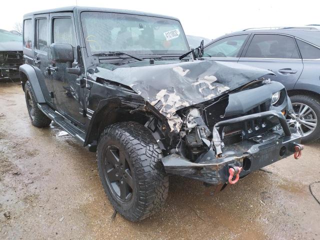 JEEP WRANGLER U 2013 with VIN 1C4BJWDG7DL674005 - Photo from auction