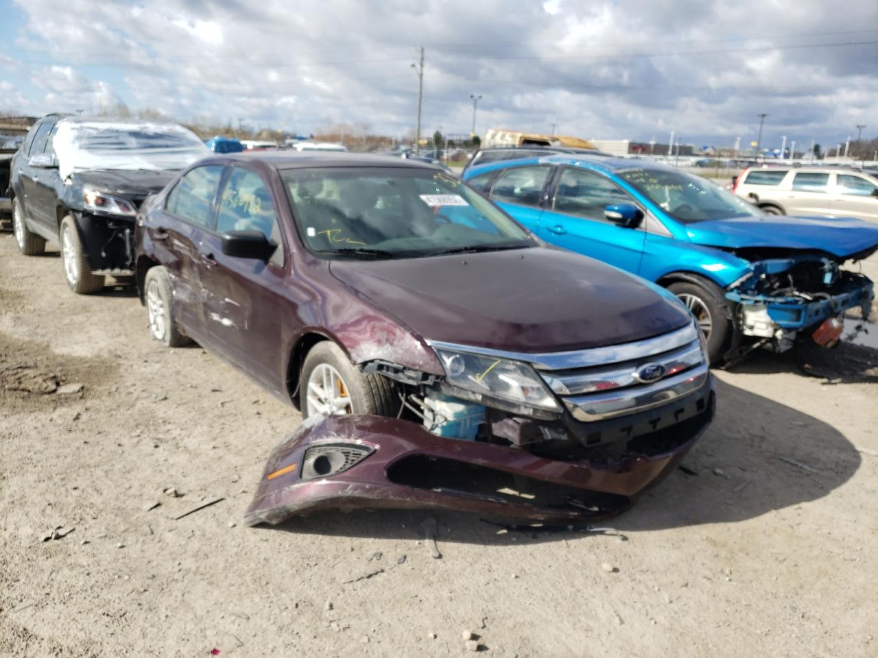 Photo 1 from auction – 2011 FORD FUSION S with VIN 3FAHP0GA1BR219457