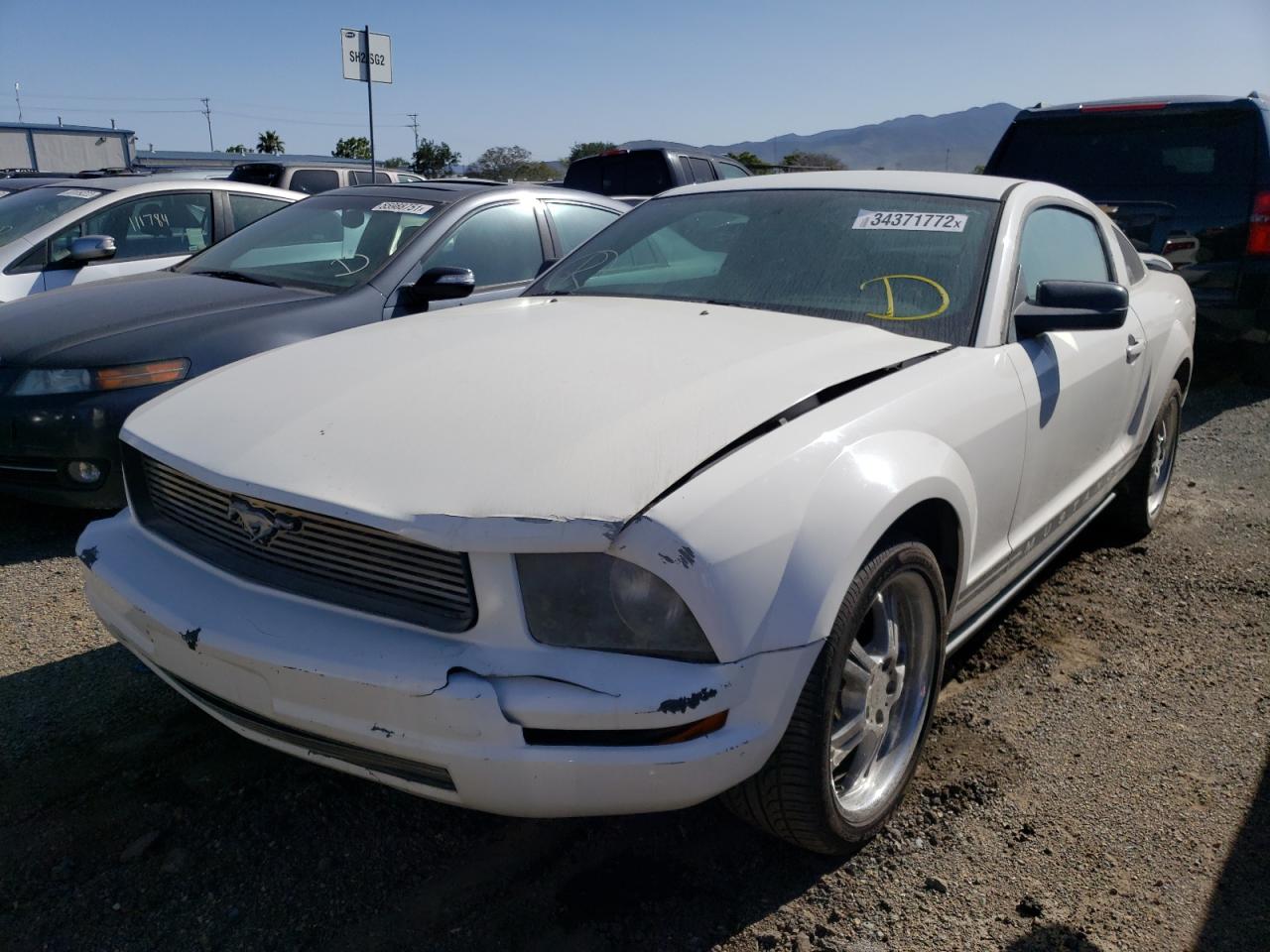 Photo 2 from auction – 2005 FORD MUSTANG with VIN 1ZVFT80N355135914