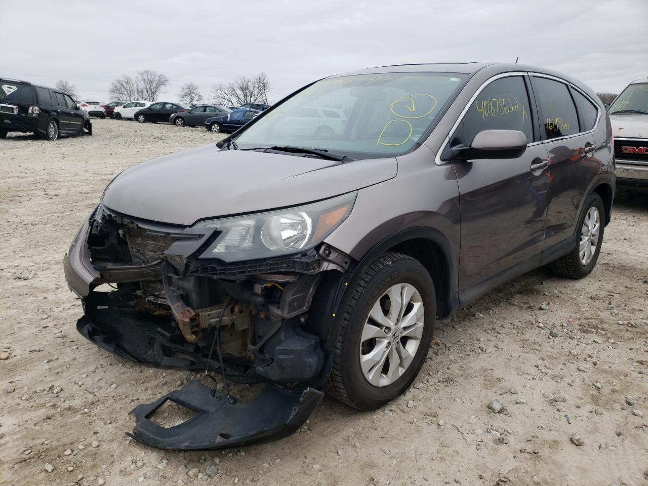 Photo 2 from auction – 2012 HONDA CR-V EX with VIN 5J6RM4H50CL054236