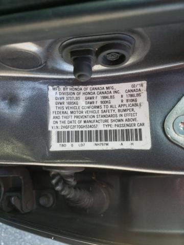 Photo 10 from auction – 2016 HONDA CIVIC EX with VIN 2HGFC2F70GH534057