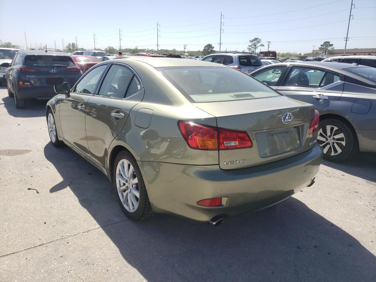 Photo 3 from auction – 2006 LEXUS IS 250 with VIN JTHBK262265007386